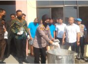 1,2 Kg Sabu Dimusnahkan Polresta Deli Serdang, Tiga Tersangka Gagal Edarkan Ribuan Dosis Narkoba”.