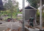 Progres TMMD ke-129 Kodim 0102/Pidie: Pembangunan MCK Sentuh Angka 65 Persen