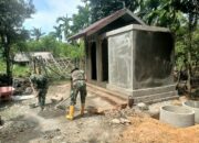 MCK Dayah Istiqamatuddin Capai 85 Persen, Satgas TMMD ke-129 Kebut Pemasangan Septic Tank