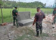 Tempat Wudu TMMD ke-129 di Lhok Panah Rampung, Lengkapi Fasilitas Sumur Bor dan MCK