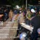 Personel Polsek Subang, Koramil 0501, dan Satpol PP menggelar patroli KRYD gabungan di Subang.