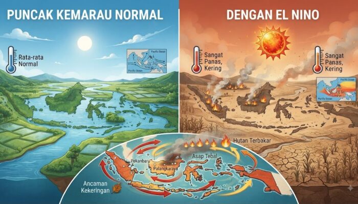 BMKG Peringatkan Cuaca Ekstrem di Tengah Ancaman Dampak El Nino