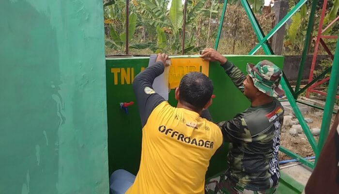 Satgas TMMD ke-129 Kodim 0102/Pidie Tuntaskan Pembangunan Tempat Wudhu, Kini Siap Dimanfaatkan Santri dan Jamaah