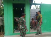 H-1 Penutupan TMMD ke-129, Satgas Power Full Genjot Finishing Pembangunan Lima Unit MCK