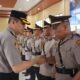 Empat Jabatan Berganti, Kapolresta Deli Serdang Pimpin Sertijab Kabag Log dan Tiga Kapolsek