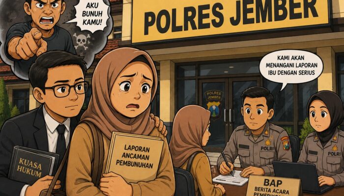 Merasa Terancam, Warga Baban Timur Didampingi Kuasa Hukum Jalani Tahap PAP di Mapolres Jember