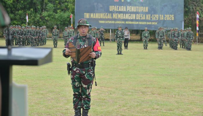 TMMD ke-129 Kodim 0102/Pidie Resmi Ditutup, Sinergi TNI dan Rakyat Dorong Kemandirian Desa