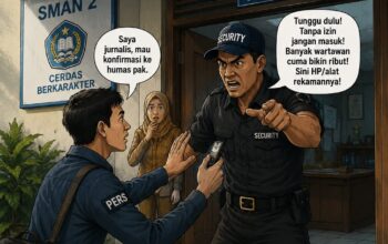 Wartawan Diduga Alami Intimidasi oleh Oknum Security Saat Kunjungi SMAN 2 Jember, Pegang Pundak dan Leher hingga Ajak Bentrok