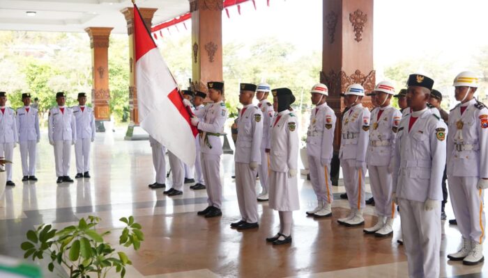 Pengukuhan 76 Anggota Paskibraka Tahun 2026 Penuh Rasa Khidmat Dan Suka Cita