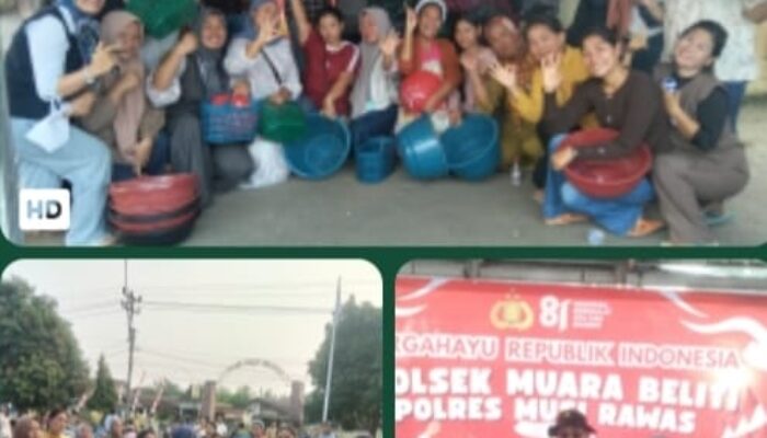 Semarak HUT RI ke-81, Kapolsek Muara Beliti Ajak Warga Bersatu Lewat Lomba Kebersamaan di Mapolsek
