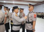 Kapolres Langkat Pimpin Sertijab Kabag Sdm, Kasat dan Kapolsek 