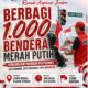 Sinergi Bersama TNI-Polri, Ketua Umum RAJE Bagikan 1.000 Bendera Merah Putih Sambut HUT RI ke-81 di Area Gladak Kembar Jember