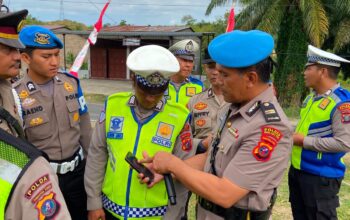 Antisipasi Judi Online dan Tingkatkan Disiplin, Polres Padang Lawas Utara Gelar Gaktibplin dan Pemeriksaan HP Personel