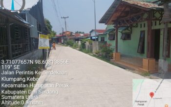 Kontrak Perbaikan Jalan Darsono Hamparan Perak Masih Berjalan, Tak Benar Mangkrak