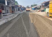Perbaikan Jalan Terusan Bandar Setia-Tembung Sudah Dikerjakan