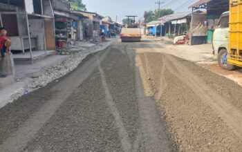 Perbaikan Jalan Terusan Bandar Setia-Tembung Sudah Dikerjakan