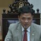 Ketua Komisi III DPR RI Habiburokhman saat memberikan keterangan pers di Jakarta.