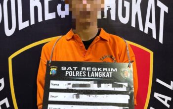 Polres Langkat Tangkap Tujuh Pelaku Pencurian Disertai Kekerasan di Empat Lokasi, Dua Senjata Tajam dan Dua Sepeda Motor Diamankan