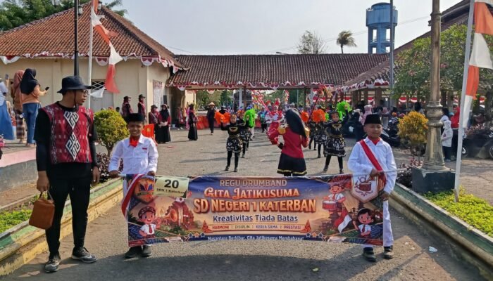 Warna-Warni Gizi Seimbang, SD Negeri 1 Katerban Sulap Karnaval Jadi Panggung Edukasi