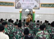 Kodim Ponorogo Gelar Maulid Nabi, Dandim Ingatkan Prajurit Teladani Akhlak Rasulullah dalam Bertugas