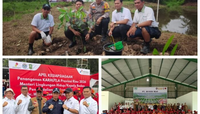 Perkuat Mitigasi Karhutla, PT Musim Mas Dukung Green Policing dan Lindungi Masyarakat Pelalawan