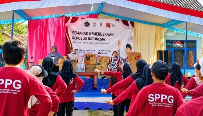 Bukan Sekadar Lomba, Tiga SPPG di Purworejo Rajut Kekompakan dalam Semangat Kemerdekaan