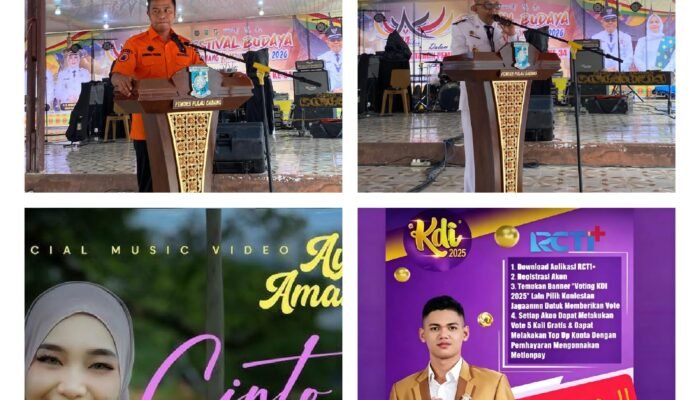 Bupati Ahmad Yuzar Hadiri Malam Puncak Mangonang Kampuong Lamo, Ayu Amanda dan Jhordy KDI Hibur Ribuan Warga Pulau Gadang