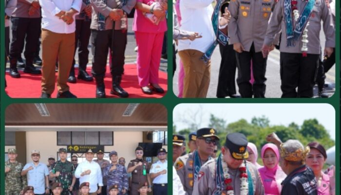Bupati ketapang Aleksander Wilyo dan Forkopimda Sambut Kunjungan Kerja Kapolda Kalbar serta Taruna Akmil