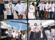 Bupati Ketapang Alexander Wilyo dampingi istri bersama Wakil Bupati istri menyambut langsung bapak Osman samta