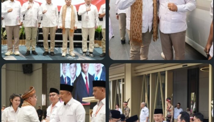 SK Kepengurusan diserahkan langsung oleh Ketua Harian DPP Partai Gerindra, Bapak Prof. Dr. Ir. H. Sufmi Dasco Ahmad, S.H., M.H.,