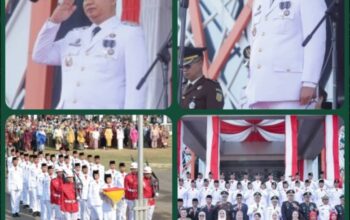 Peringatan HUT ke-81 RI di Ketapang: Upacara Khidmat, Remisi, Apresiasi Desa, dan Doa Bersama untuk Bumi Tanah Kayong