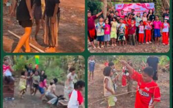 Semarak HUT ke-81 Kemerdekaan RI, Warga Dusun Luar Sungai Tengar Gelar Beragam Perlombaan