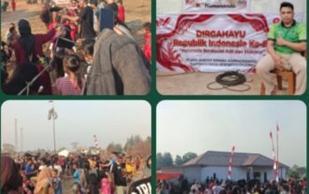 Semarak HUT ke-81 RI, Warga Dusun Sungai Tengar Gelar Beragam Perlombaan