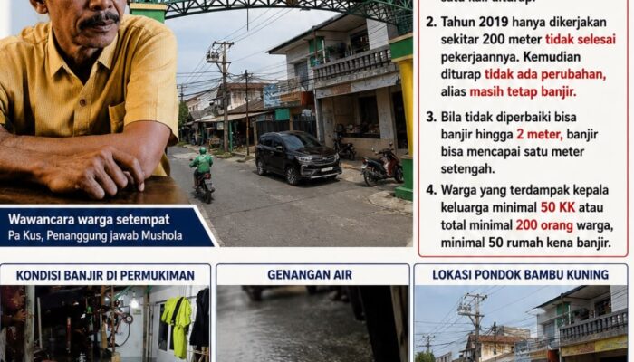 Warga Kp. Bambu Kuning Kabupaten Bogor Berharap Uluran Tangan dan Kebijakan Pemkab Bogor serta Pemprov Jabar untuk Atasi Banjir Menahun