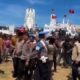 Situasi di sekitar Masjid Raya Baiturrahman, Banda Aceh, saat terjadinya kericuhan peringatan Hari Damai Aceh ke-21.