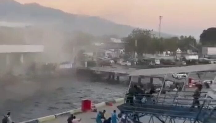 Gempa M7,7 Guncang Flores, Pelabuhan L. Say Maumere Rusak, Peringatan Tsunami Berakhir