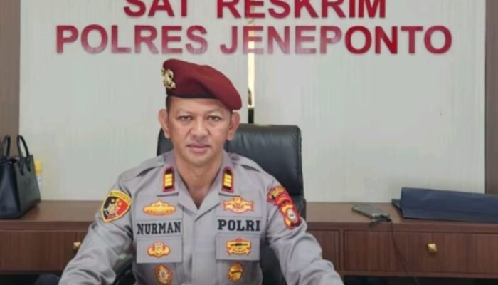 Kasat Reskrim Polres Jeneponto Imbau Tiga Terduga Pelaku Pengeroyokan dan Penyiraman Air Cabai Segera Menyerahkan Diri