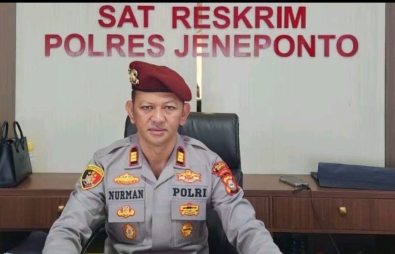 Mapolres Jeneponto menangani kasus pengeroyokan dan penyiraman air cabai.