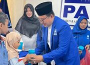 Harlah PAN ke-28 di Pelalawan, H.M Bakri Hadirkan Kebahagiaan Bersama Anak Yatim