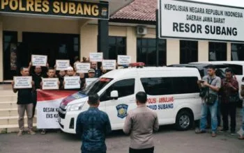 Praktisi hukum Endriyana, S.H., saat menyampaikan desakan penanganan kasus korupsi ambulans di Subang.