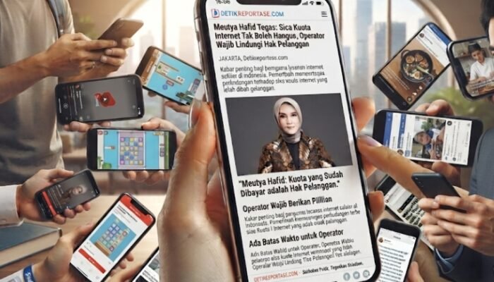 Meutya Hafid Tegas: Sisa Kuota Internet Tak Boleh Hangus, Operator Wajib Lindungi Hak Pelanggan
