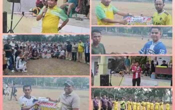 Pangkalan Malako FC Juara Rawang IV Cup 1 U40 Usai Kalahkan AKR21, Nazarudin SH Resmi Tutup Turnamen Penyerahan trofi kepada Pangkalan Malako FC sebagai juara Rawang IV Cup 1 di Pelalawan.