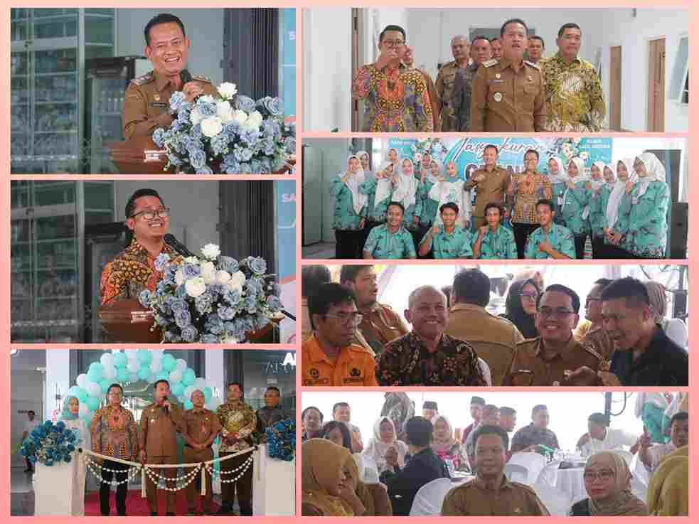 Peresmian Klinik Safa Medika di Kecamatan Pilangkenceng, Kabupaten Madiun.