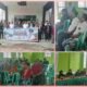 Suasana sosialisasi Pilkades serentak Kabupaten Pelalawan di Gedung Serbaguna Kecamatan Bandar Petalangan.