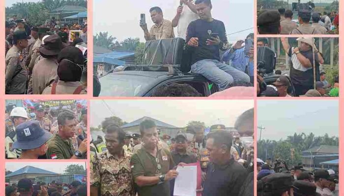 Sungai Kerumutan Kembali Disorot, Ratusan Warga Geruduk PT KPT dan Suarakan Nasib Nelayan