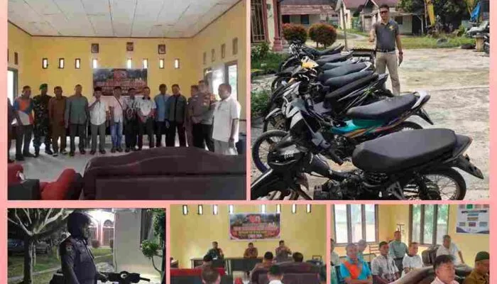 6 Motor Ditertibkan Polsek Pangkalan Kuras, Knalpot Brong dan Balap Liar Jadi Perhatian Warga Sorek
