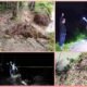 Longsor Robohkan Tiang Listrik di Gunungsitoli, Polsek Gido Pasang Garis Polisi dan Amankan Warga