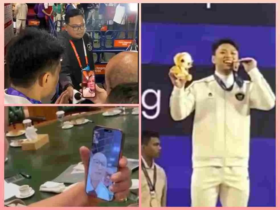 Lifter Indonesia Rahmat Erwin Abdullah sukses raih emas dan pecahkan rekor dunia di Asian Games 2026.