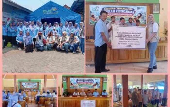 PLN Peduli Salurkan Peralatan Destana ke Sumbersawit Magetan, Perempuan Dilatih Hadapi Bencana