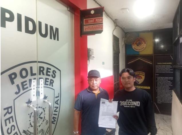 Suasana tampak depan Gedung Markas Kepolisian Resor (Mapolres) Jember.